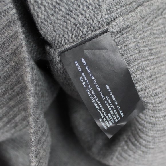 NWT THEORY Sweater- Turtle Neck Swingy Shape - Picture 9 of 12